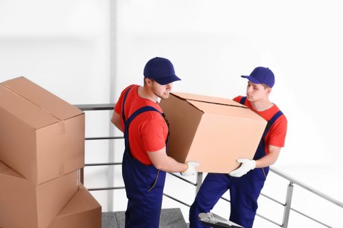 Man with a van service helping with a local move in Eltham