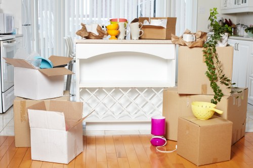 Removal team helping with a residential move in Eltham