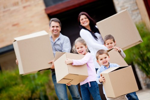 Transporting furniture and household items safely in a van