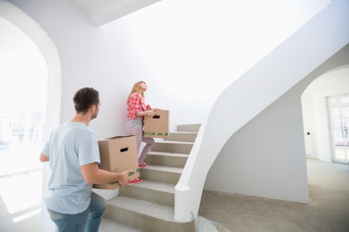 Customer booking details and service confirmation for a move