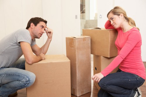 Local removals team planning a move in Eltham