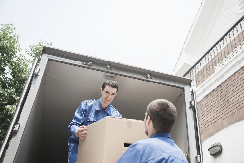 Preparation checklist scene for a residential move