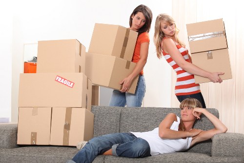 Careful transport of student belongings and furniture